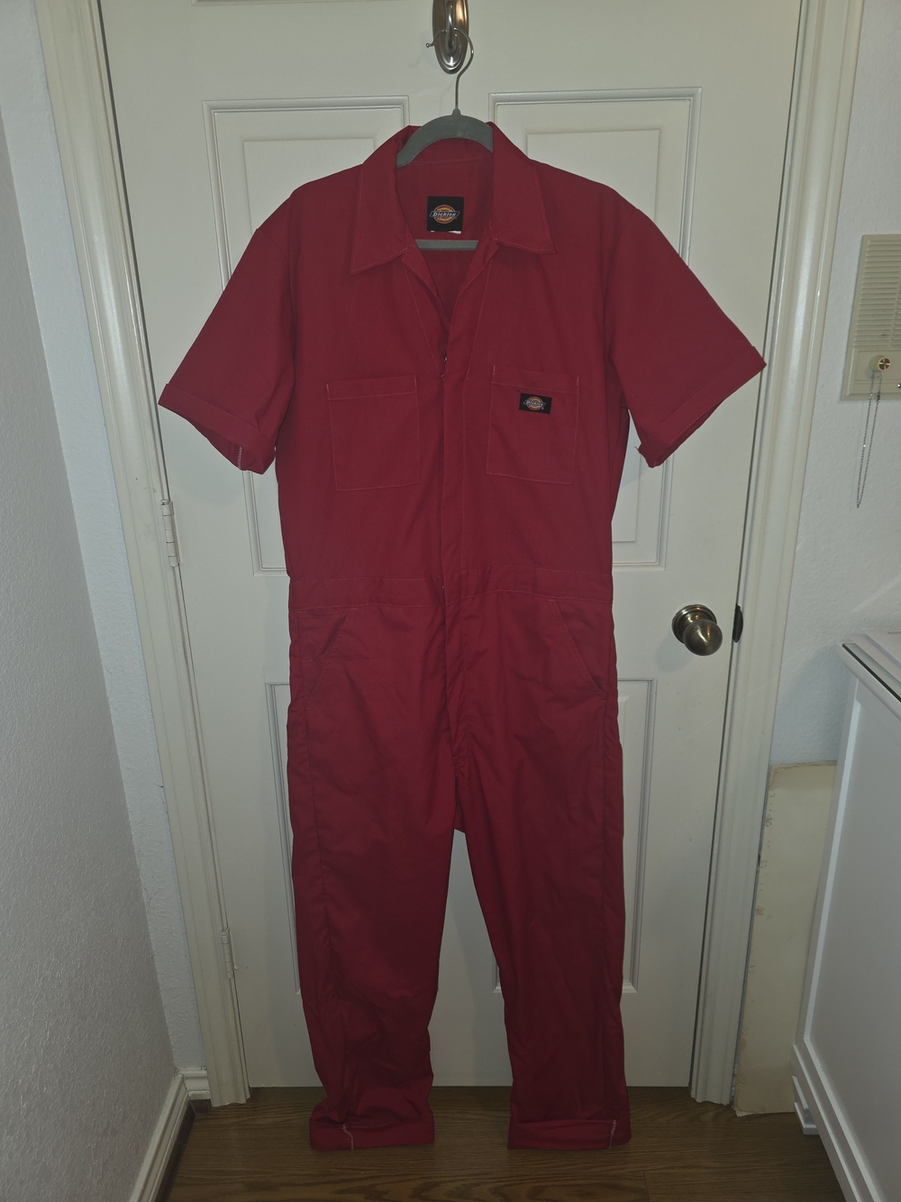 Dickies Red Short-Sleeve Coverall